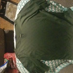 Redgirl 2 xl green tee